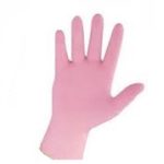 guantes rosas